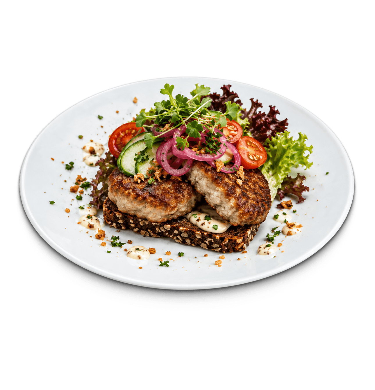 Marineret Sild Smørrebrød